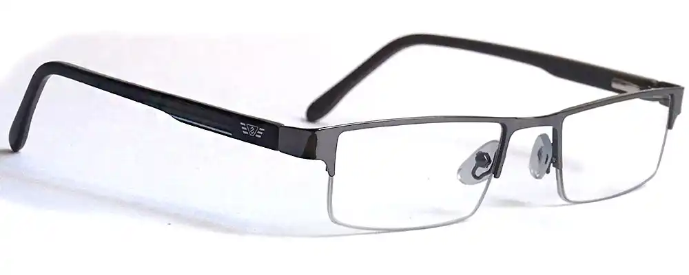 Gun metal eyeglasses
