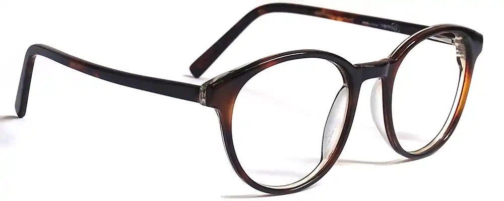 unbreakable Rounded Brown eyeglasses