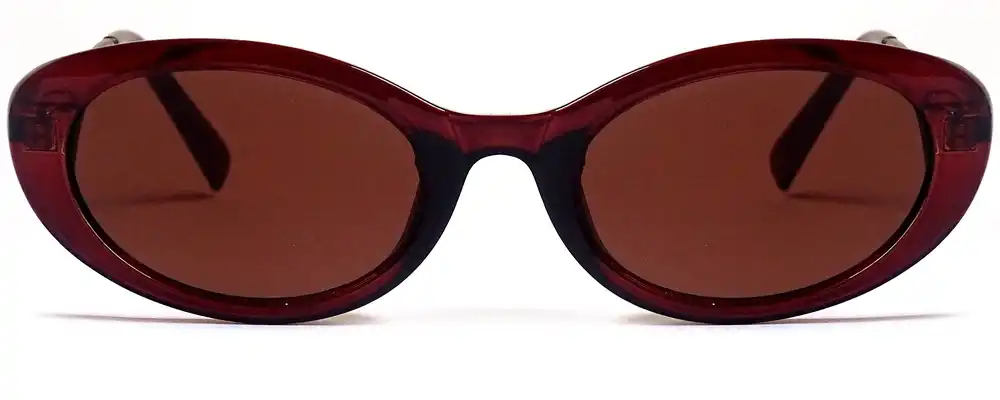 cat eye Brown sunglasses | Premium Comfort @ ₹998 | CrazySpects®