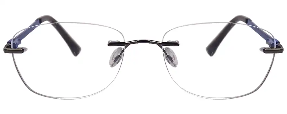 Black Frameless specs| Lightweight & designer @ ₹998 | CrazySpects®