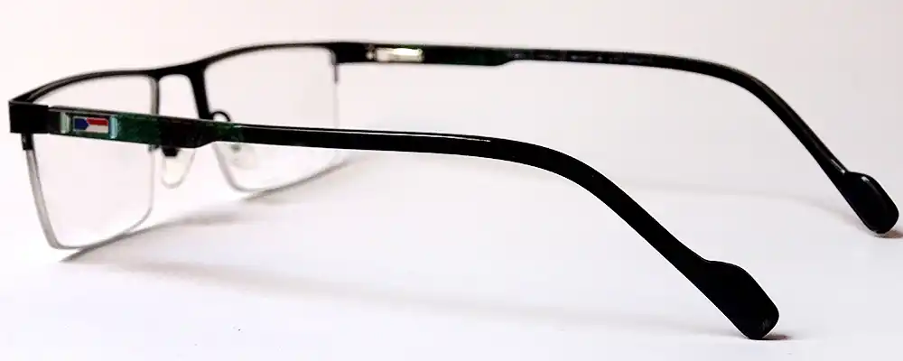 Designer Rectangular half rim glasses online India @ ₹998 | CrazySpects®