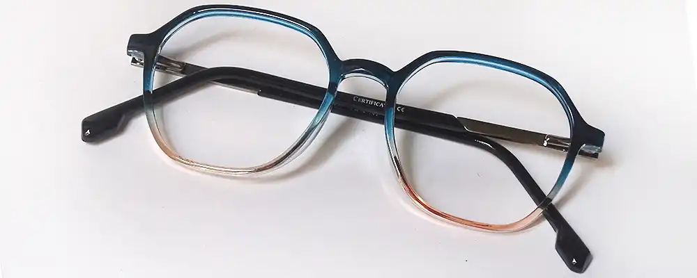 geometric eyeglasses | Multicolor geometric light weight frame | Crazyspects