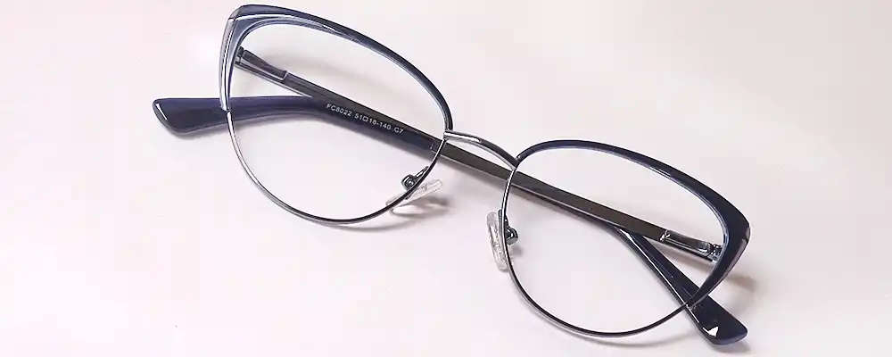 Exclusive Cat Eye Glasses | Stylish Metal Frame @ ₹1998 | CrazySpects®
