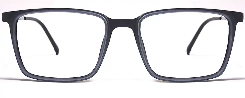 Mixed Black Rectangular Full Frame Eyeglass at Rs 998 | Crazyspects