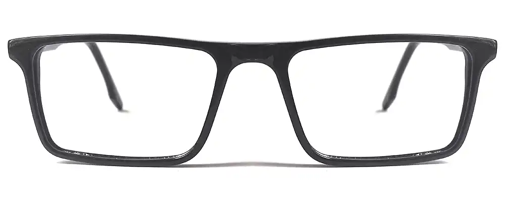 Black Rectangular Full Frame Eyeglass at Rs 899 | Crazyspects