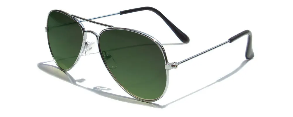 green powered sunglasses