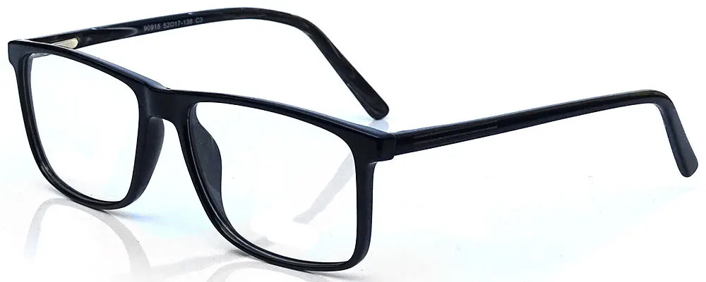 Black eyeglass