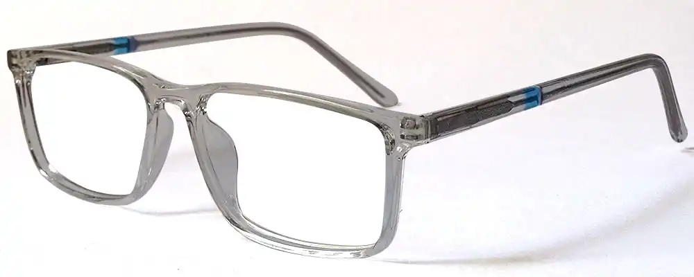 Transparent White frame glasses