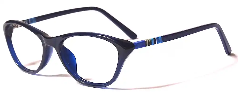 Fashionable Blue cateye spectacles frames