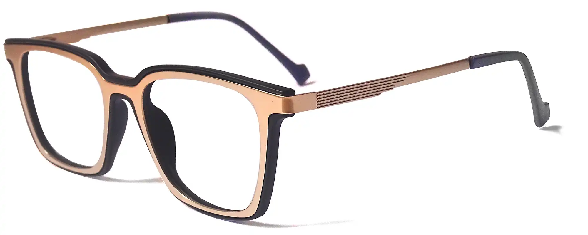 Golden with Matte Black Designer Square type Fullframe