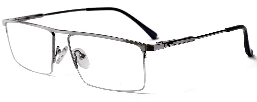 Half rim glasses Rectangle