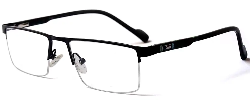 Half rim glasses Rectangle