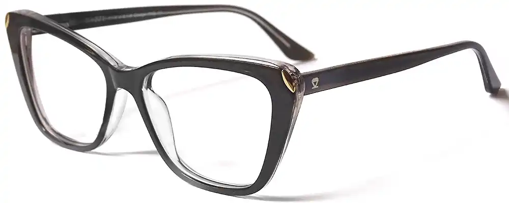 black cat eye premium glasses
