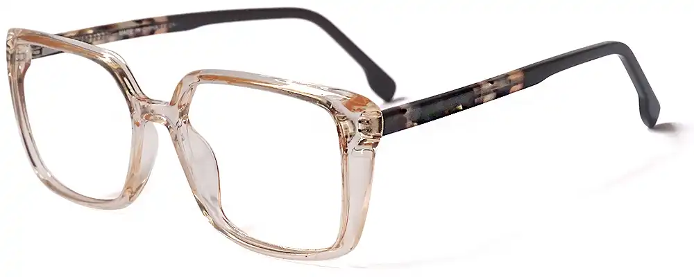 Square glasses transparent