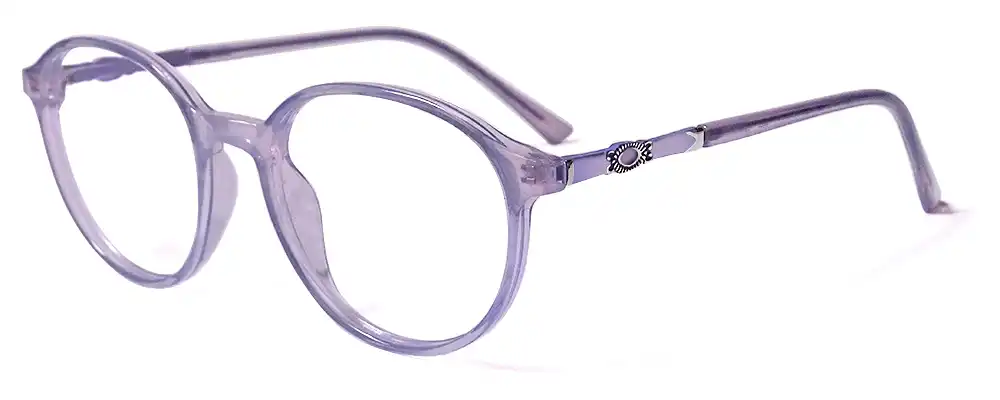 Purple Circular frames