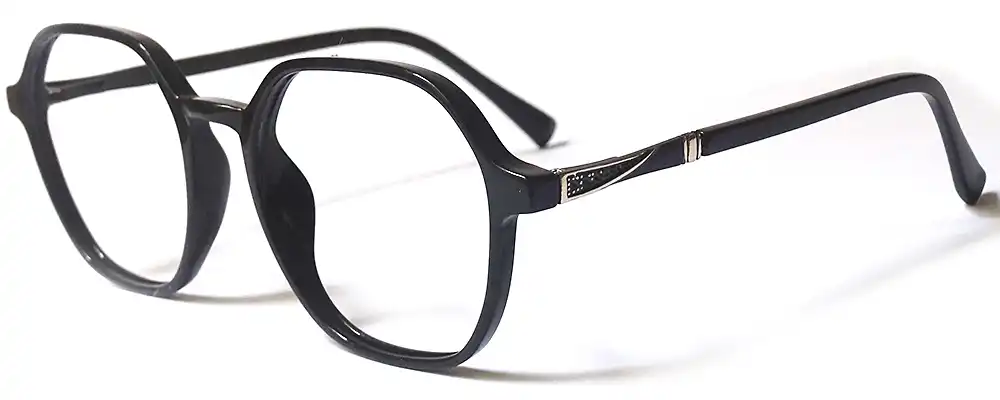 geometric frame glasses