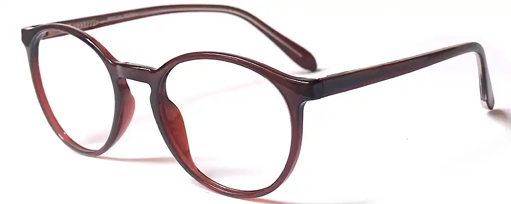 Brown circular full frame