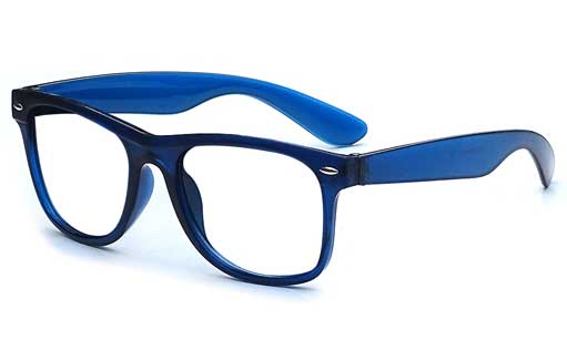 blue frame reading glasses