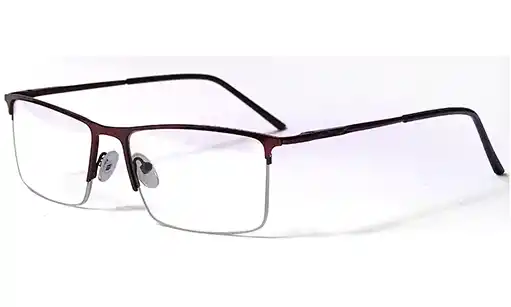large half frame glasses for all