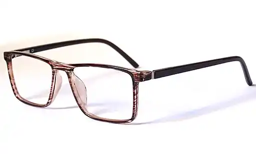 Wooden frame eyeglasses