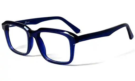 Square frame glasses Blue                                                                                                                                                             