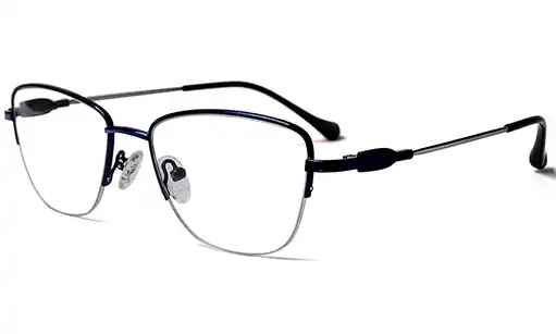 Half rim frames online