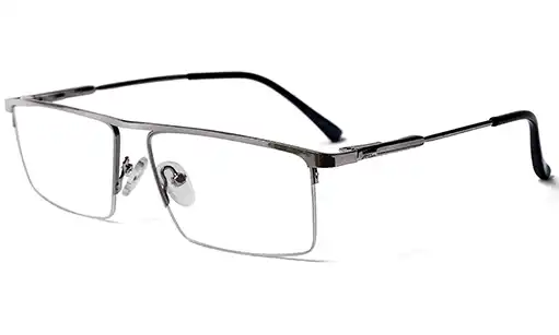 Half rim glasses Rectangle