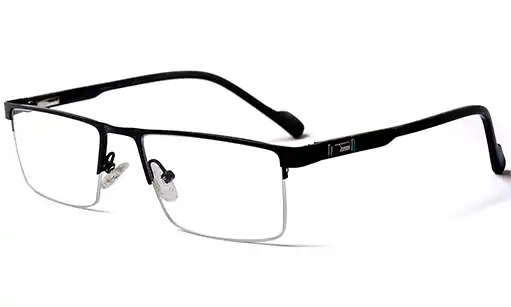 Half rim glasses Rectangle