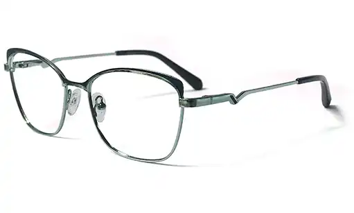 Metal Cat eye glasses