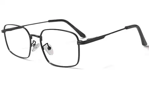 Black rectangular Metal full-frame