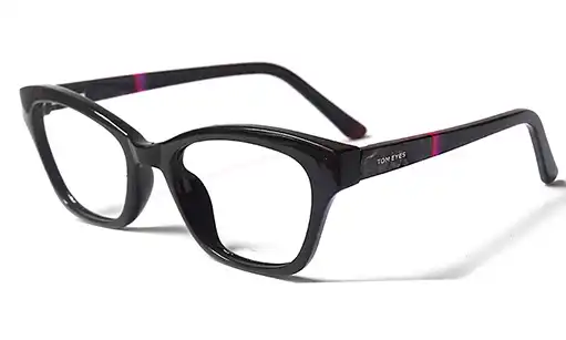Cat eye Black glasses