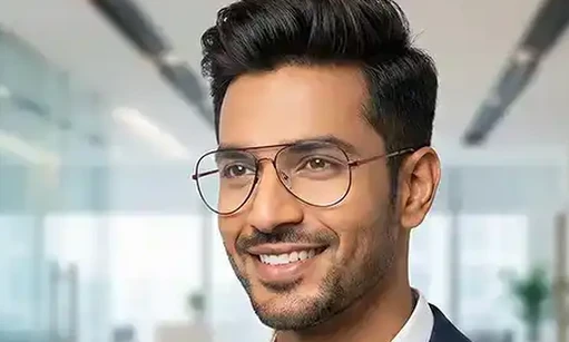 Brown eyeglasses offer