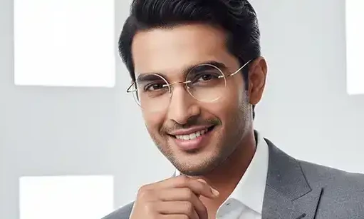 Rimless glasses and frameless specs