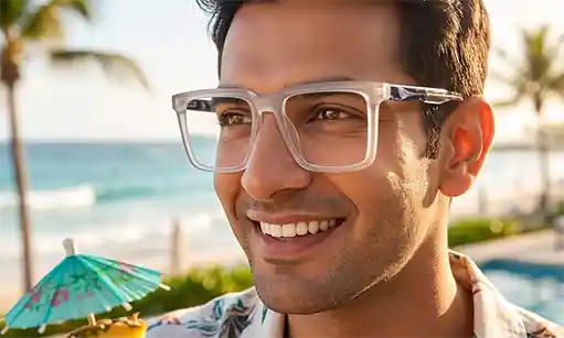 Men's glasses frame product 4982