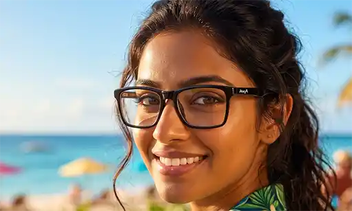 black rectangular full frame
